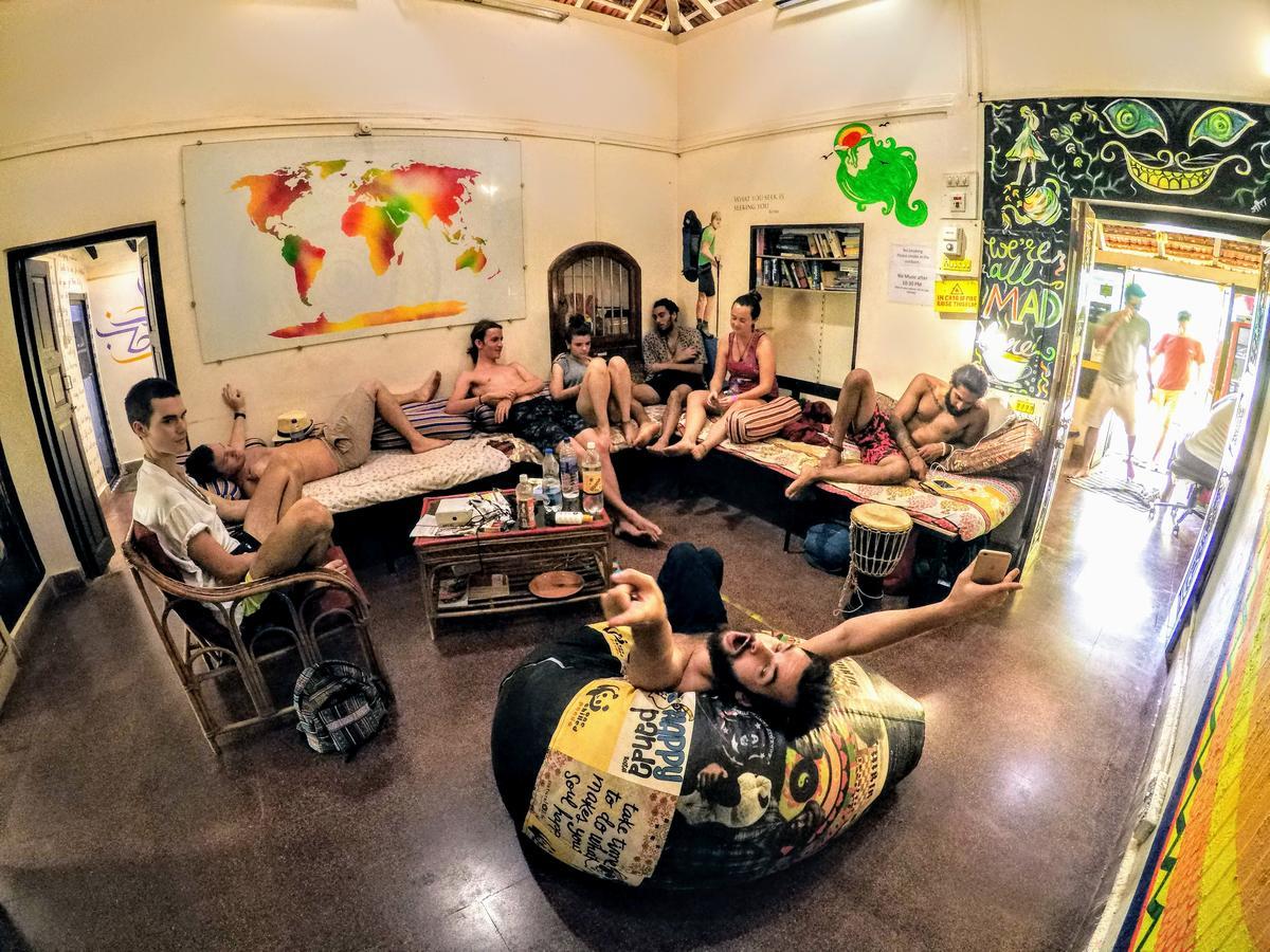 Happy Panda Hostel Arambol Goa Exterior foto