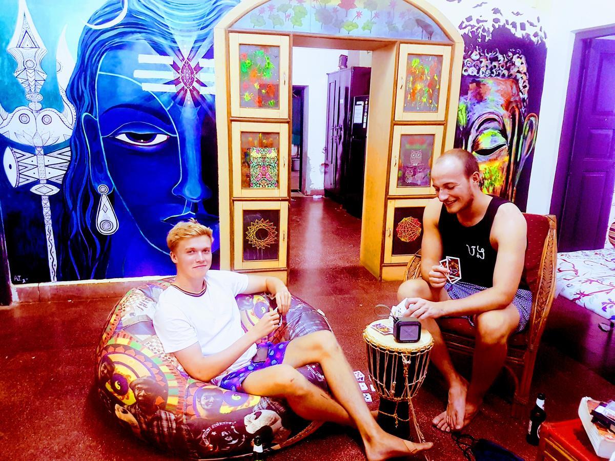Happy Panda Hostel Arambol Goa Exterior foto