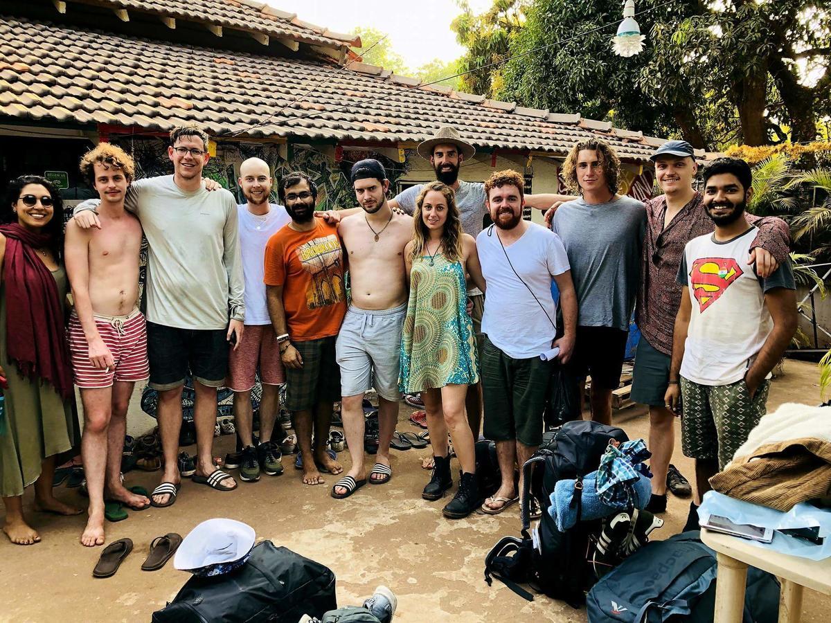 Happy Panda Hostel Arambol Goa Exterior foto